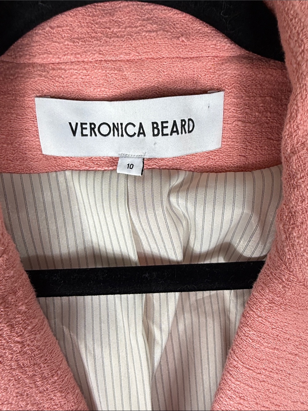 Veronica Beard Miller Dickey Jacket in Rosebloom - Picture 4 of 9